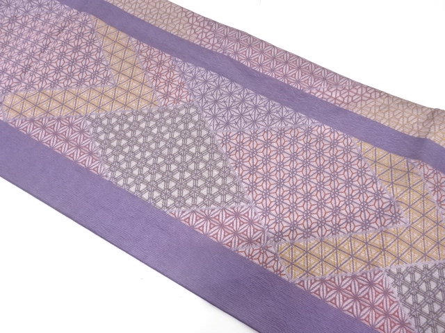 JAPANESE FUKURO OBI / WOVEN CLASSICAL PATTERN